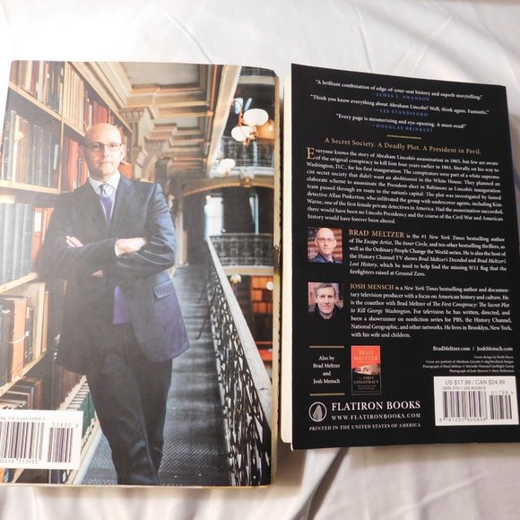 Brad Meltzer Books The Lincoln Conspiracy and The President's Shadow - Picture 2 of 5